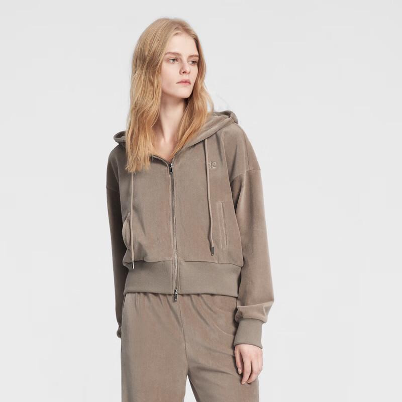 

ELLASSAY Women s Hooded Short Denim Jacket EWW354T00300 M