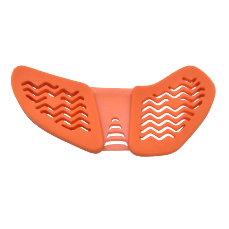 Right Hand Ergonomic Mouse Pad Wrist Pad Silicon Gel Non-Slip Streamline Wrist Rest Support Mat For Office Gaming Pc