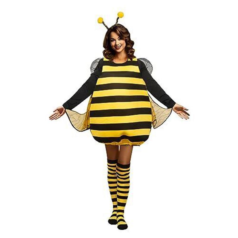 

2025 European Halloween Ladybug Cosplay Costume for Adults and Children One Size