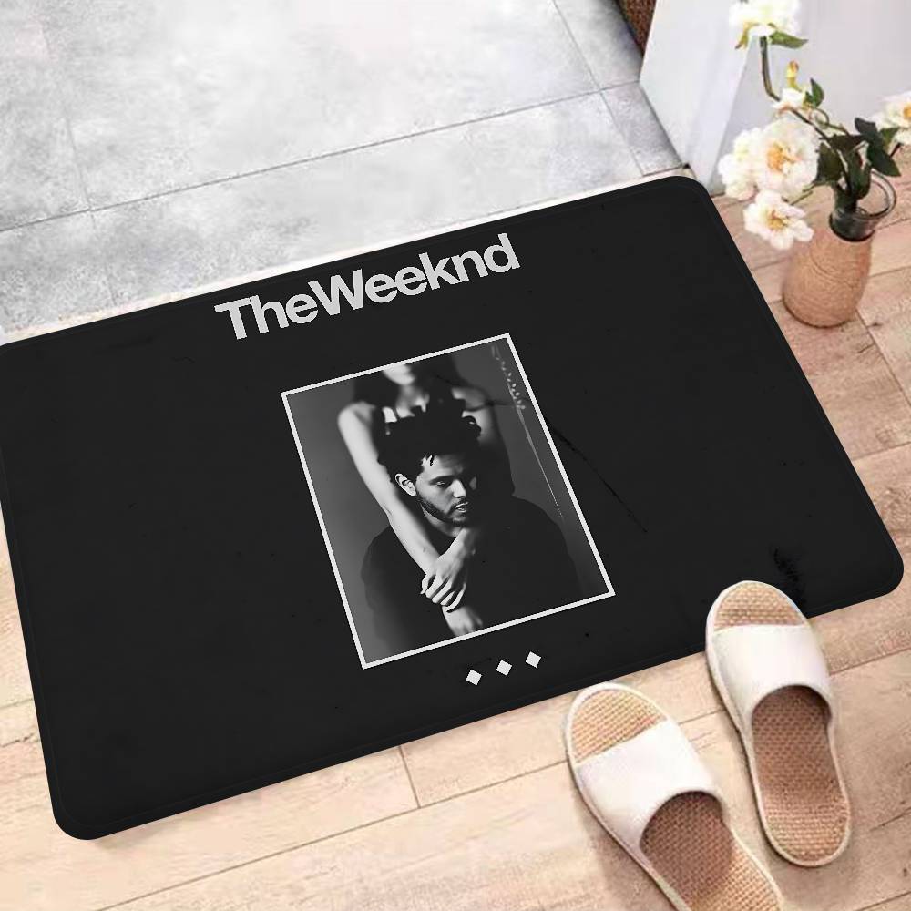 The Weeknd Floor Mat Rectangle Anti-slip Home Soft Badmat Front Door Indoor Outdoor Mat Welcome Doormat