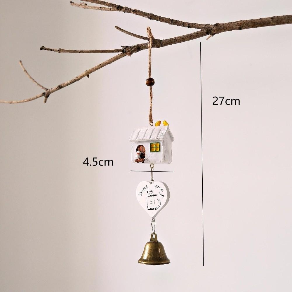 Cartoon Animal Wind Bell Resin Hanging Pendant New Wind Music Pendant Window Decor