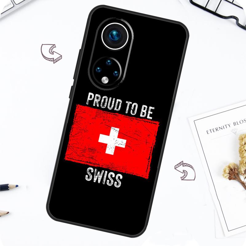 Switzerland Swiss Flag Case For Honor Magic 7 Pro 5 6 Lite Honor 200 Pro 50 70 90 X8b X9a X8a X8 X9 X9c X9b Cover