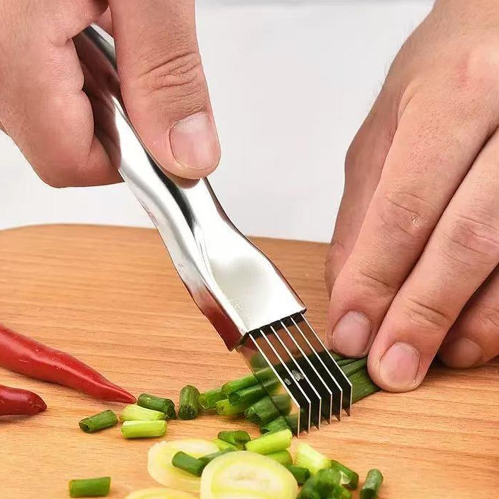 Nerezová ocel Kráječ cibule Kráječ cibule Nůž na krájení cibule Multi Sekáček na zeleninu Kráječ na ovoce Kuchyňský přístroj