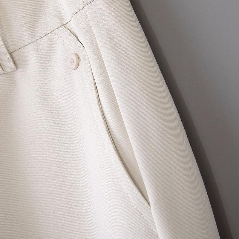 Sibaisha Women's High-Waist Wide-Leg Casual Pants