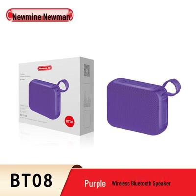 Newmine BT08 Portable Bluetooth Speaker CN Plug (adapter Included)