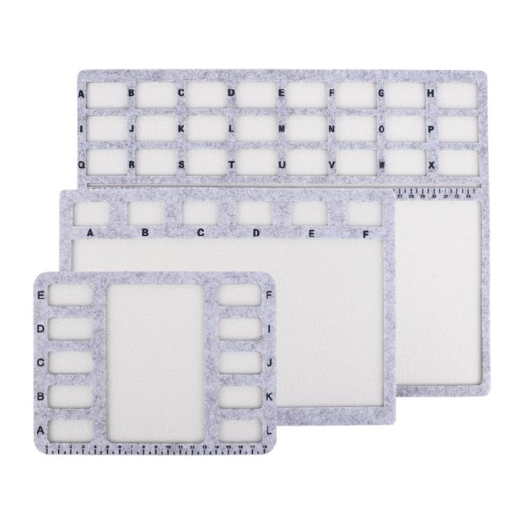 Professional Beading Workstation For Efficient Portable Craft Organization Bead Layout Board Jewelry Making Tray