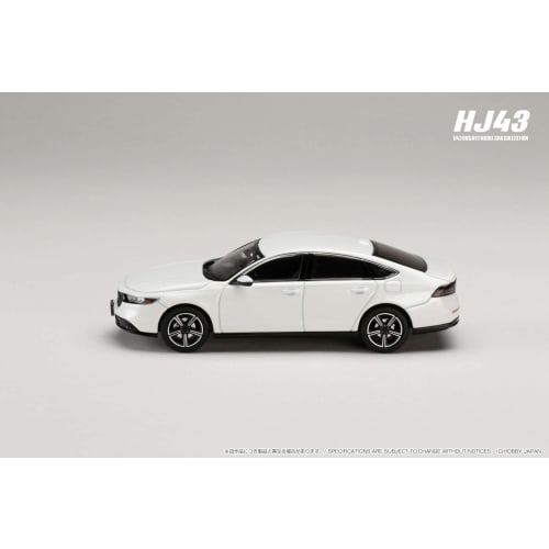 HJ43 1/43 Honda Accord Platinum White Pearl Finished Product