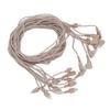 10pcs 3 Pin Hearing Aid Receiver Cable Portable Wear Resistant PVC Hearing Aid Replacement Cord for Hearing Aids