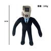 1/6/12PCS Skibidi Toilet Plush Toy Titan Tv Man  Boss Toilet Cartoon Dolls Stuffed Soft Doll Christmas Birthday Gift For Kids