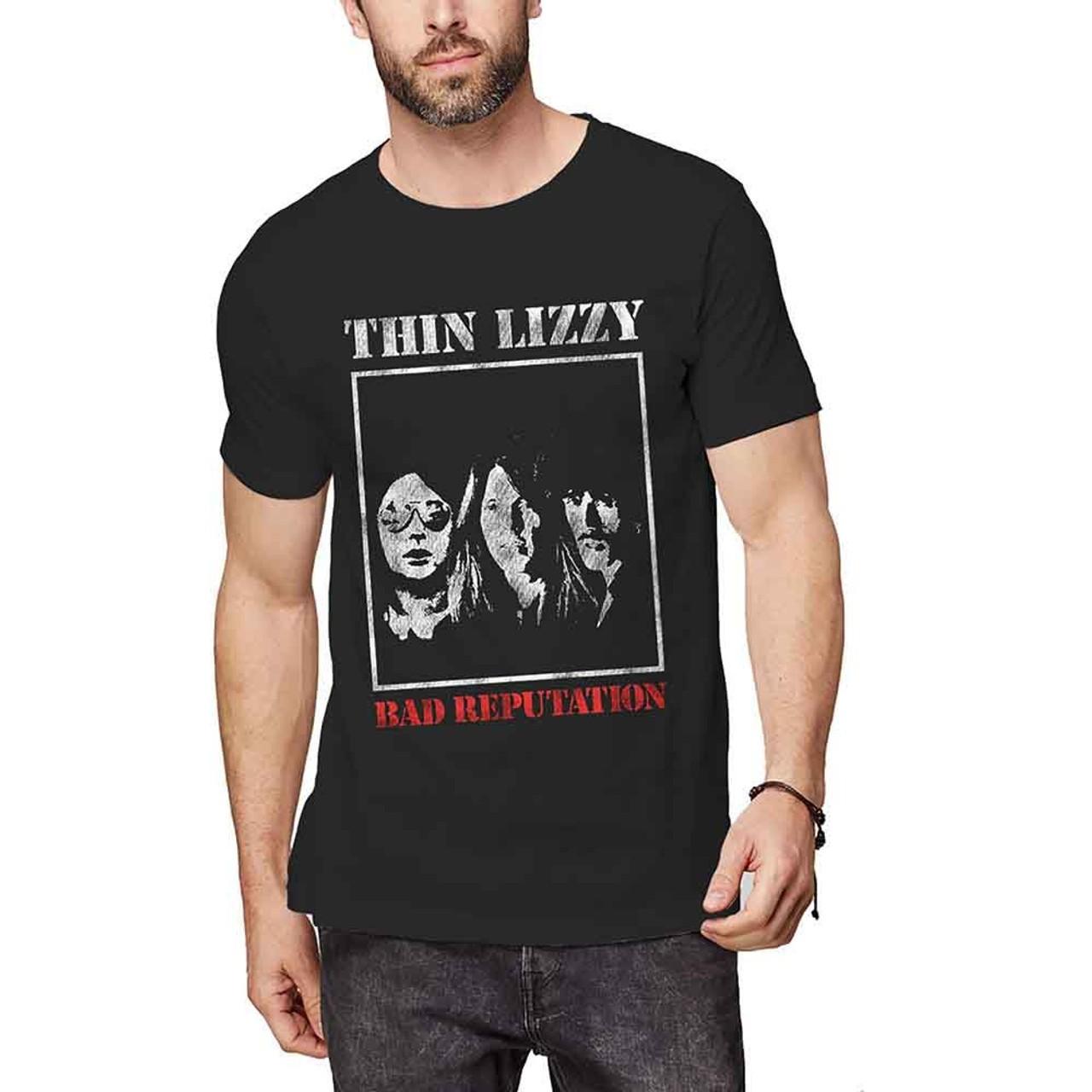 Thin Lizzy: Bad Reputation T-Shirt (Officially Licensed) Small XXXL