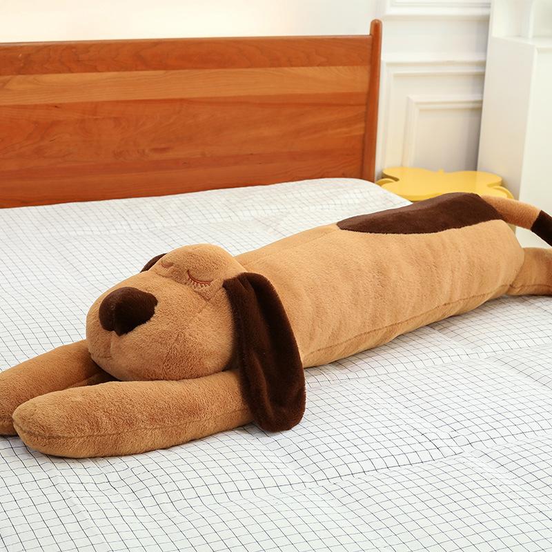 Cute Dog Long Throw Pillow Plush Toy Large Doll Rag Doll Bed Sleeping Pillow Sleeping Pillow