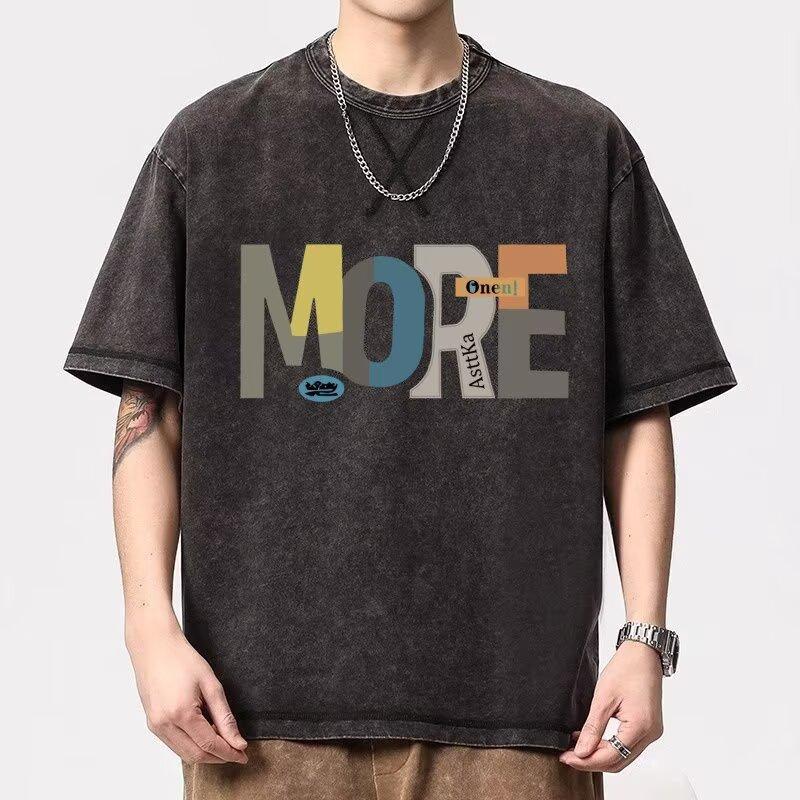 

2025 Мужской Летний Новый Модный Повседневный Жилет Без Рукавов для Студентов, Свободного Кроя, Универсальный, Влагоотводящий, Футболка-Жилет в Винтажном Стиле с Эффектом Потертости 5XL серый