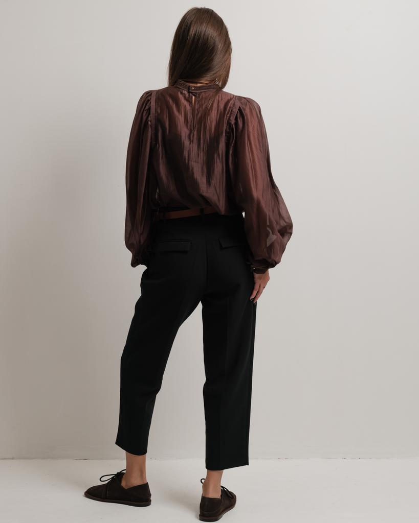Women's Blouse Phardi 3061 36 Chocolate