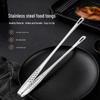 304 Stainless Steel BBQ and Kitchen Tongs: Steak, Food, Bread, and Extended Barbecue Tongs