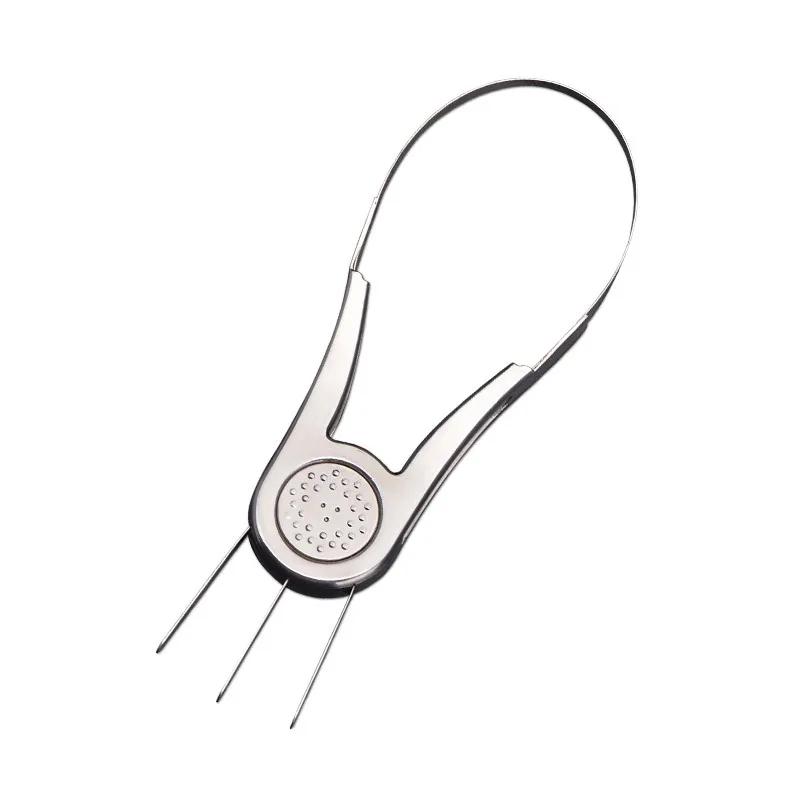 Creative mango flesher, fruit cutting tool, mango cutter, stainless steel fruit dicing tool, kitchen supplies