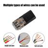 20/30/50 Pcs Waterproof Plug Wire Connector 2 Pin Way Cable Plug Car Electric Wire Snap Connectors Strip Terminal Connection