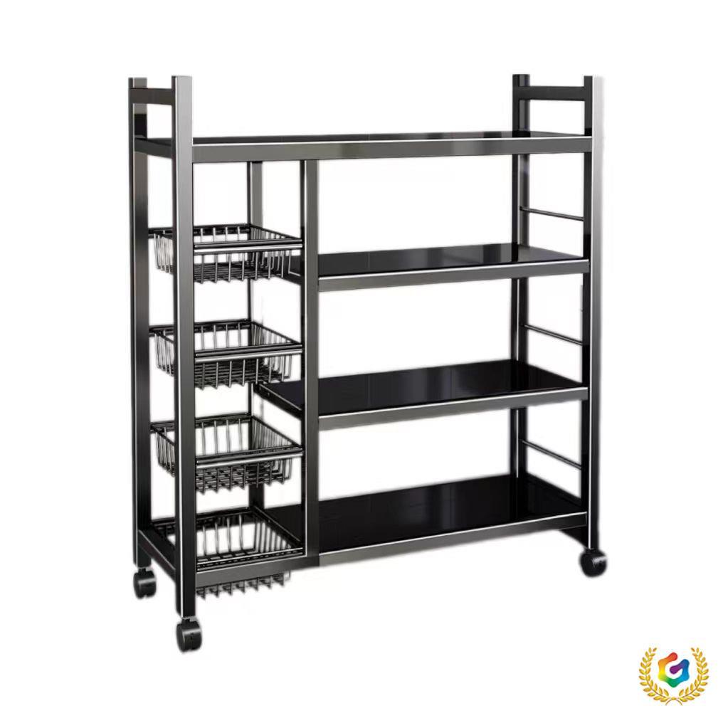 Multifunctional Kitchen Storage Rack for Vegetables and Fruits