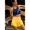 Women's Natural Waist Micro Elastic Knit Shorts Slim Sport Running Yoga Workout Hot Pants
