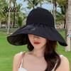 Sunshade Hat for Face Protection Women Sun Bucket Hat  Wide Brim Summer Foldable Beach with UV Cap  Breathable Outdoor Travel Comfortable Hiking