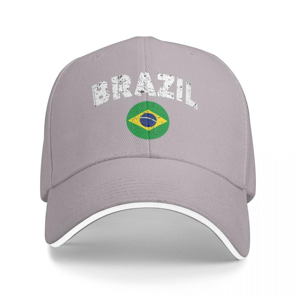 Brazil Soccer Team Football Brazilian Flag Baseball Caps Snapback Baseball Hats Breathable Casual Casquette for Men And Women