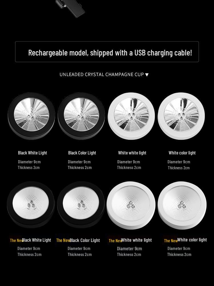Wine Glass Cocktail Glow Coaster – Illuminated Base for Bar and Bartending