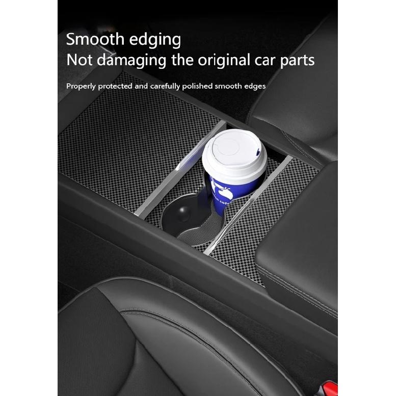 For Tesla Model Y Juniper 2025 Center Console Protector Cover Model 3 Highland Center Sticker Decoration Anti-scratch Accessory