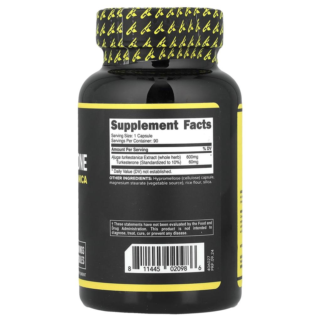 Turkesteron, 600 mg, 90 Kapseln