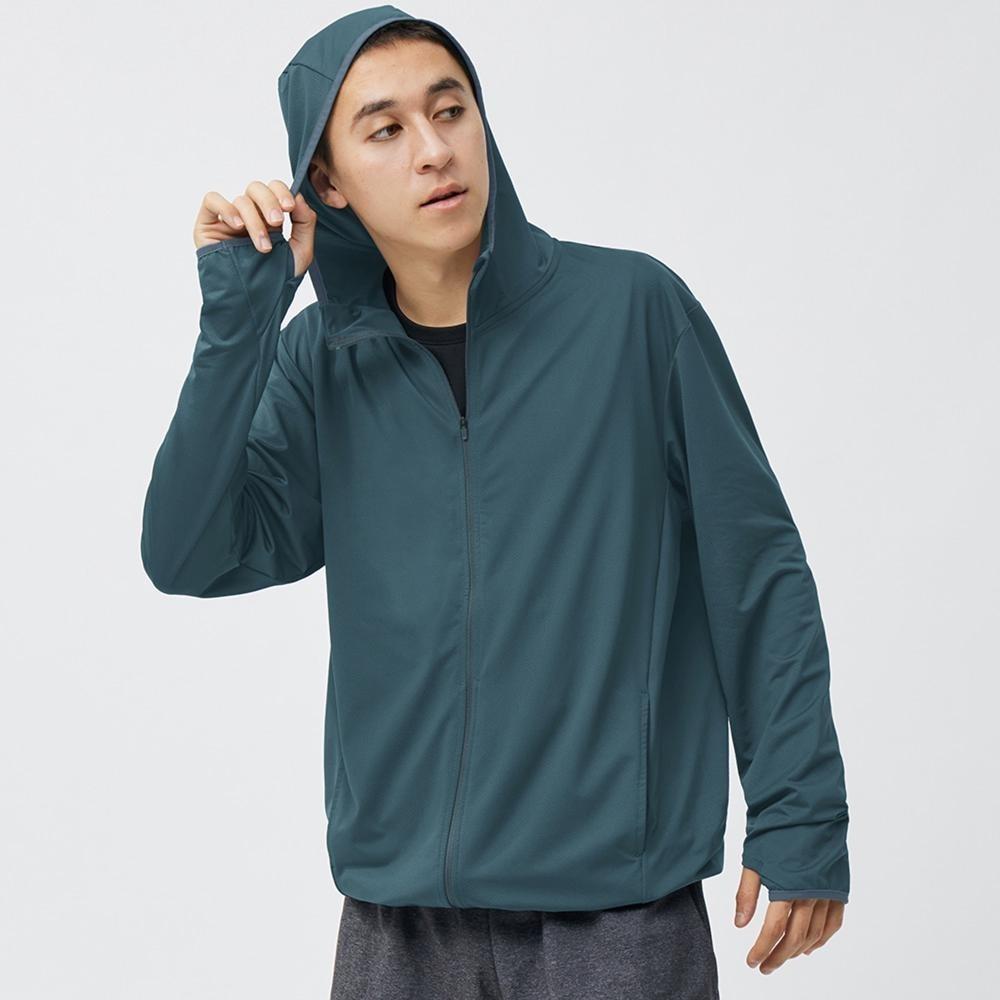 

Толстовка с длинными рукавами и молнией во всю длину GU by Uniqlo UV Cut GA