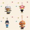 Authentischer One Piece Plüschanhänger, Niedlicher und weicher Cartoon-Charakter-Schlüsselanhänger