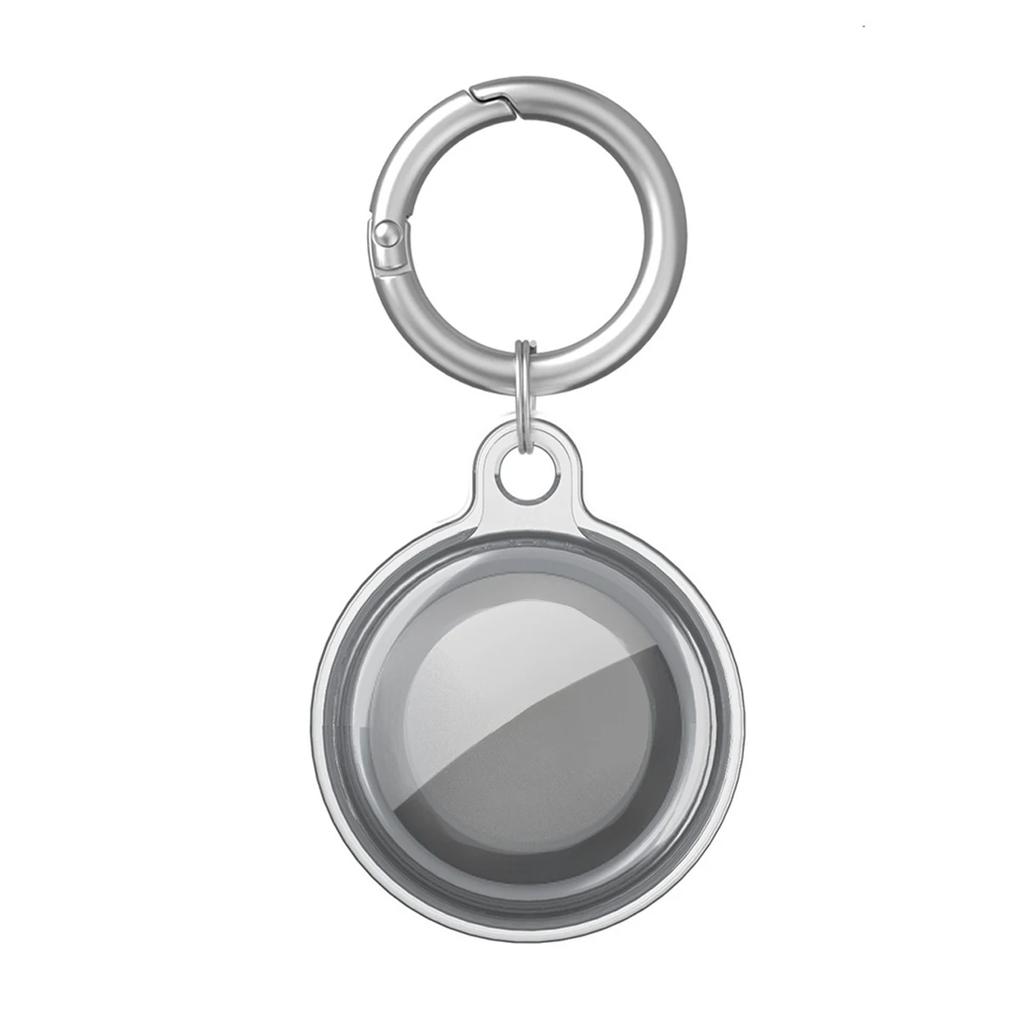 4/2/1 Pack AirTag Schlüsselanhänger Wasserdichte AirTag Halterung Hülle Kompatibel mit Apple AirTag Hülle für Hund Katze Halsband Tracker Schlüsselring