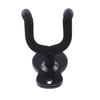 Wall-Mounted Wooden Guitar & Ukulele Rack with Metal Hooks for Hulusi & Erhu.