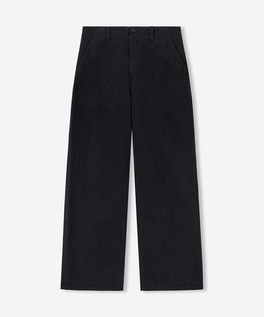 BELIER True Wide City Chino Pants - Black