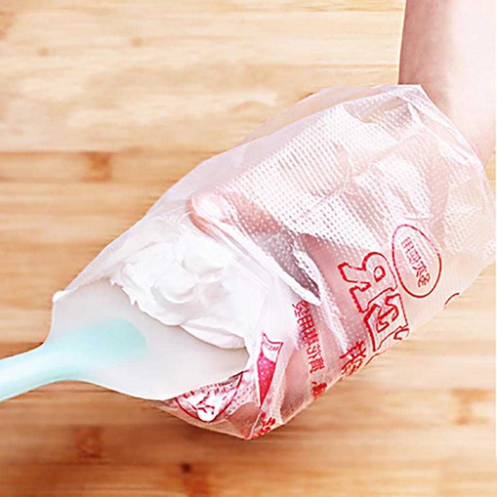 100Pcs Icing Piping Decorator Bags  Disposable Disposable Icing Bags For Cake Lcing Sugarcraft Cupcake Baking