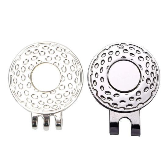 Golf Hat Clip Professional Golf Ball Aiming Magnet Marker Golf Ball Mark Training