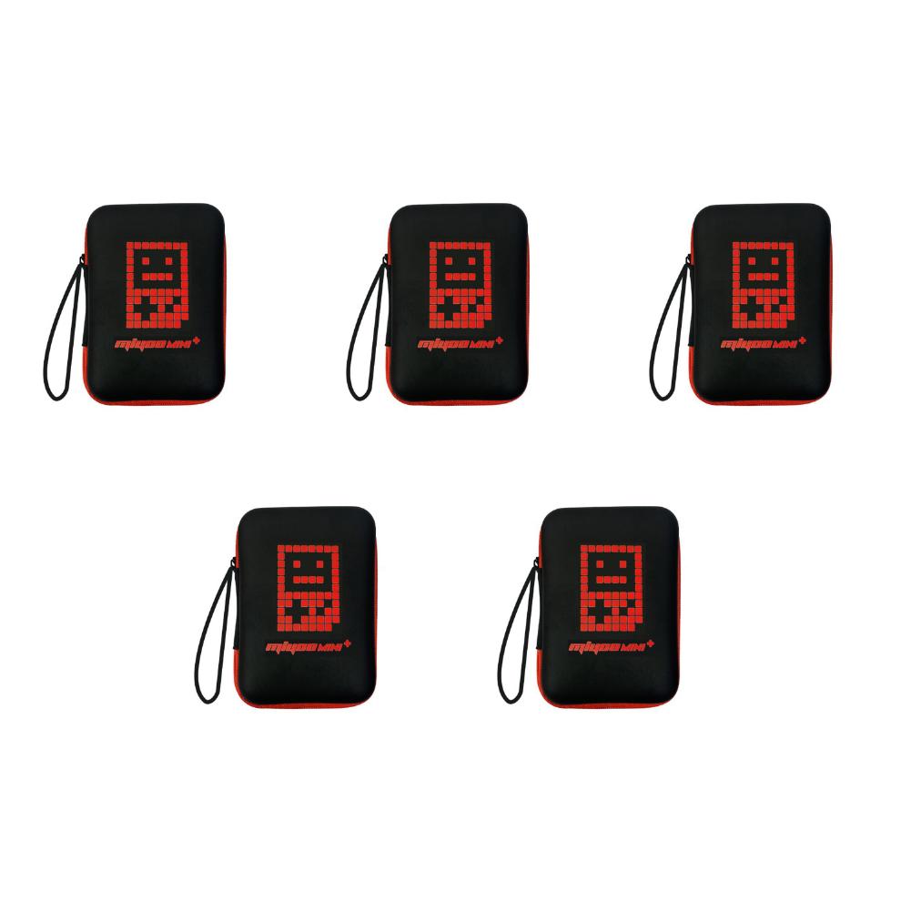 1-5Pcs EVA Carrying Case for Miyoo Mini Plus Game Console Pouch Shockproof Protective Storage Bag for ANBERNIC RG35XX Accessorie