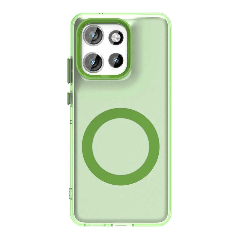 Transparent Case For Motorola Moto S50 Case For Moto S50 5G Magnetic Adsorption Wireless Charge Back Cover For Moto S50 Case