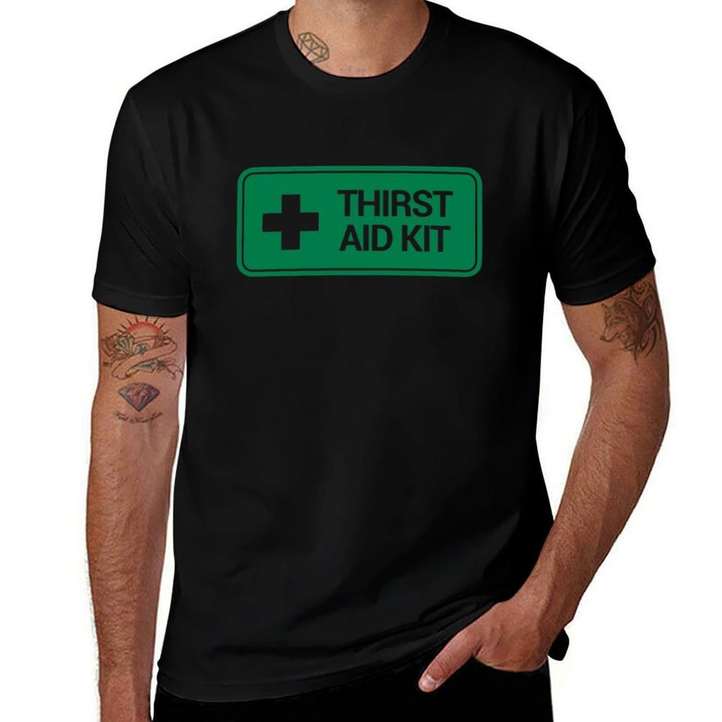 Thirst Aid Kit Logo Tshirt Work Wear Short Sleeve Tshirt