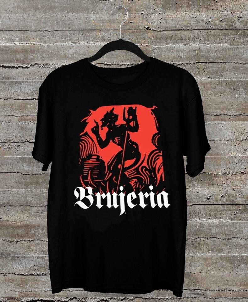 NEW Brujeria Band - Brujeria Band Short Sleeve Black All Size Shirt AM XXXXL