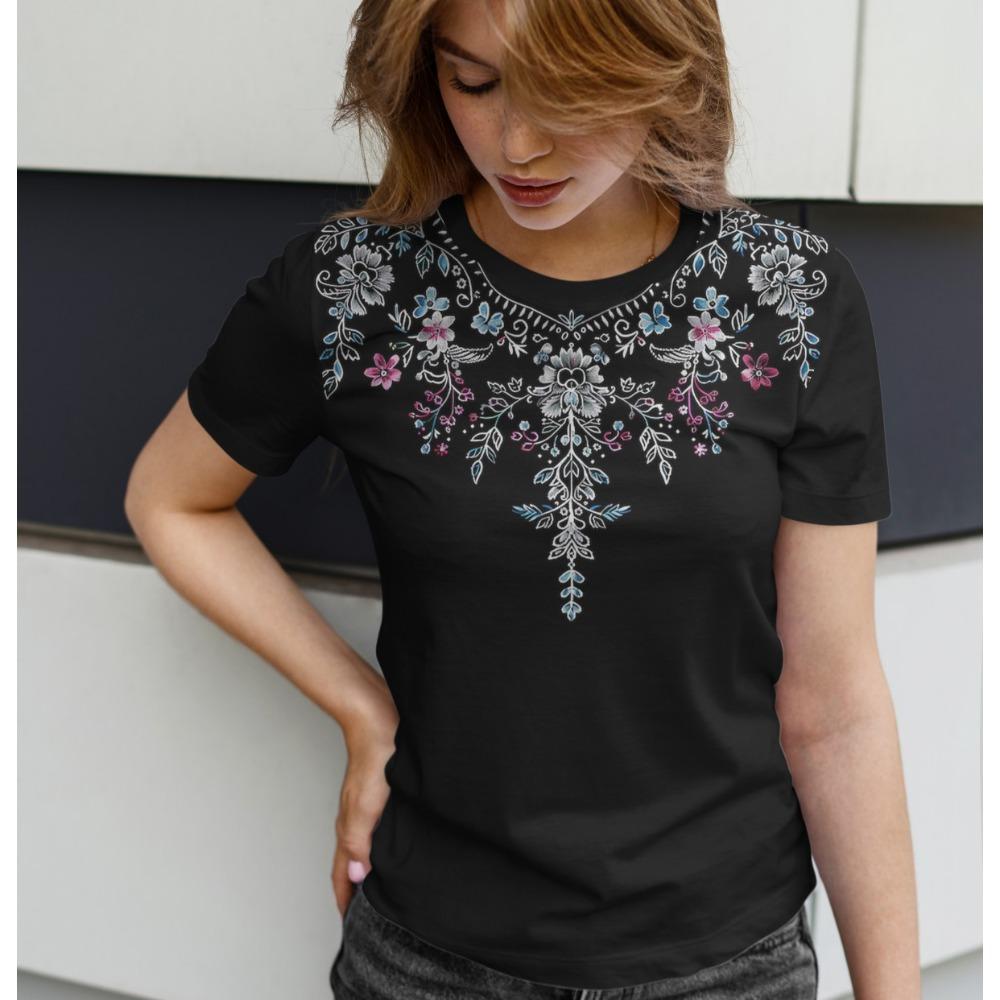 Women Boho Tribal Print Pattern Bohemian Style Vintage Full Sublimation Shirt