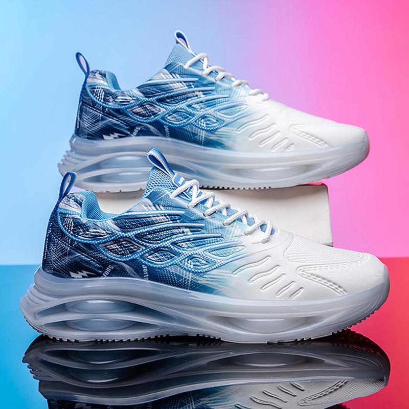 Large Size Men Road Running Shoes Summer Sneakers Breathable Basketball Shoes Unisex Jogging Shoes Outdoor Trekking Shoes Men