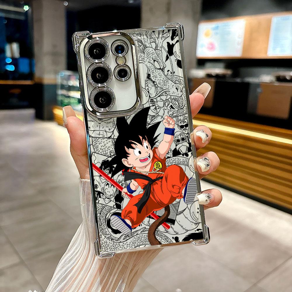 Süße Dragon Ball Son Goku Hülle Für Galaxy S26Ultra Handyhülle Für Samsung S26 S25 S24 S23 S21 Ultra S20 FE S25 Plus Weiche Hülle