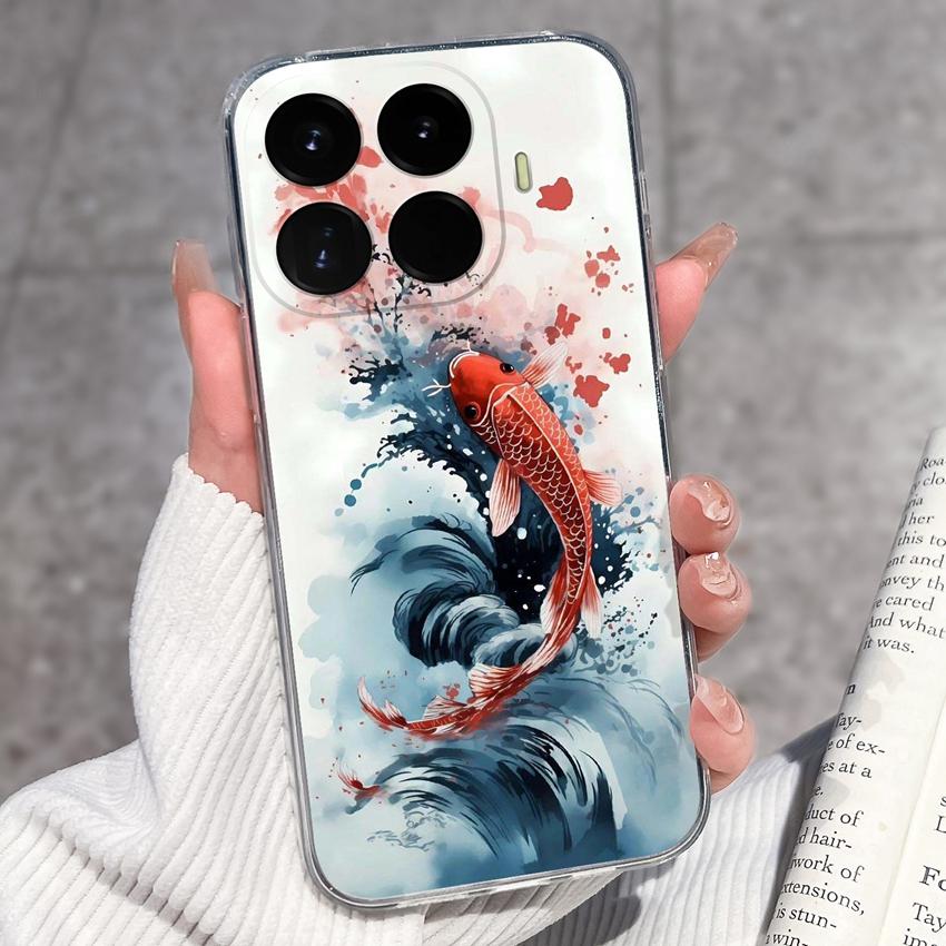 For Xiaomi 17T 17 Pro 17Max 17 Ultra Phone Case For Redmi 17C Redmi17 Lovely Bow Cartoon Lightweight Transparent TPU Bumper Scratch Resistance Housing