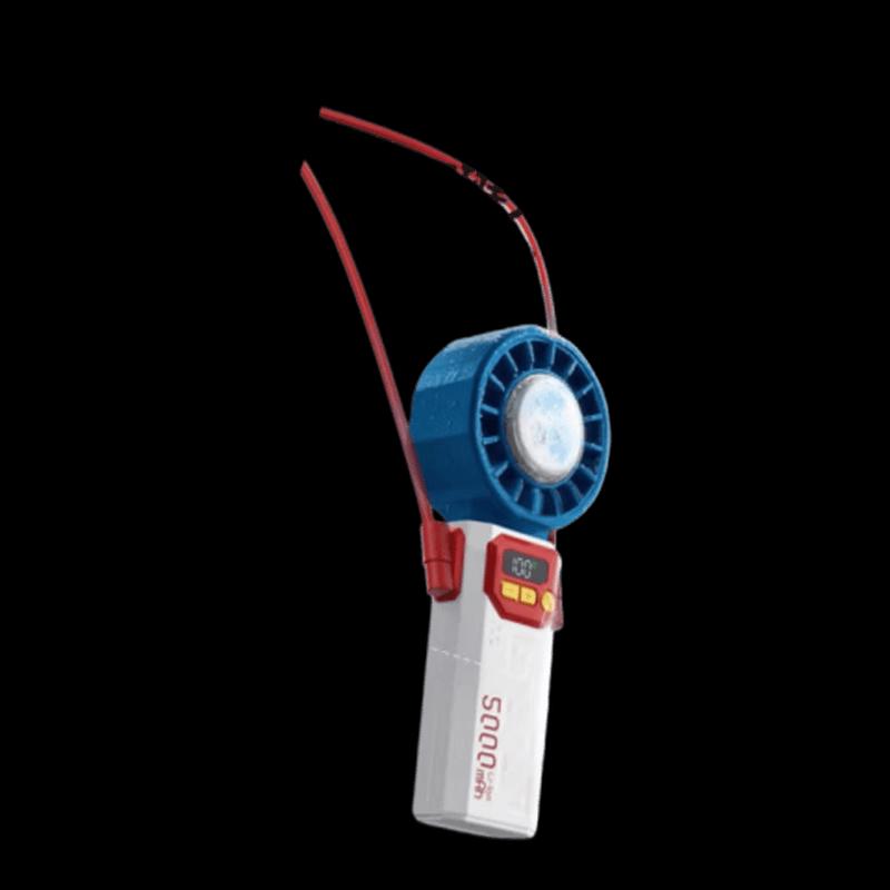 SOTHING Ice Cooling Portable Handheld Neck Fan
