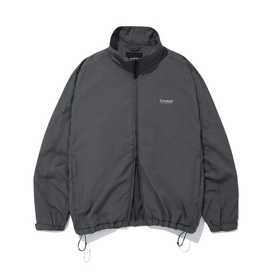 Compfy Nylon Track Jacket Charcoal XXL