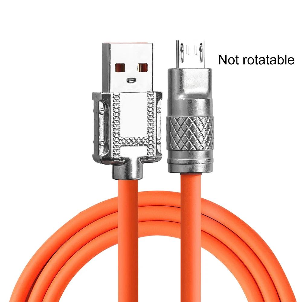 Micro USB Cable Android Phone Charger Silicone Charging Cord for Samsung Galaxy S7 S6 Edge S5 Note 5 4 PS4 Camera MP3 Charge