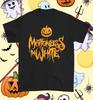 Motionless In White Halloween Pumpkin BLACK Cotton  Full Size S-5XL Unisex T-Shirt