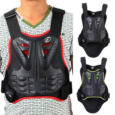 Unisex Motorcycle Motocross Racing Chest Vest Back Spine Protector Armor Gear