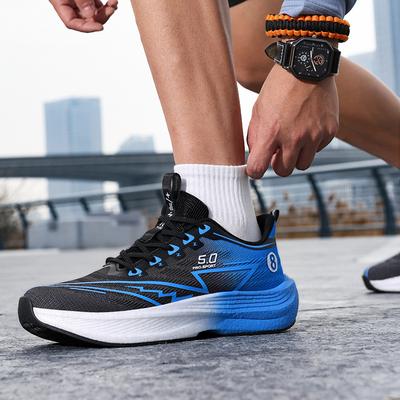 Real Explosive Carbon Plate Soft-soled Casual Sports Shoes Outdoor Men's and Women's Non-slip, Wear-resistant and Shock-absorbing Versatile Running