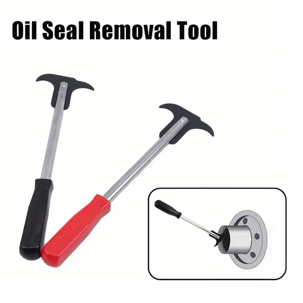 Universal Oil Seal Extractor Red/Black Handle Oil Seal Removal Tool  Replacement Accessories