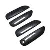Carbon Fiber Pattern Exterior Door Handle & Bowl Decor for 08-13 Honda Fit/Jazz MK3